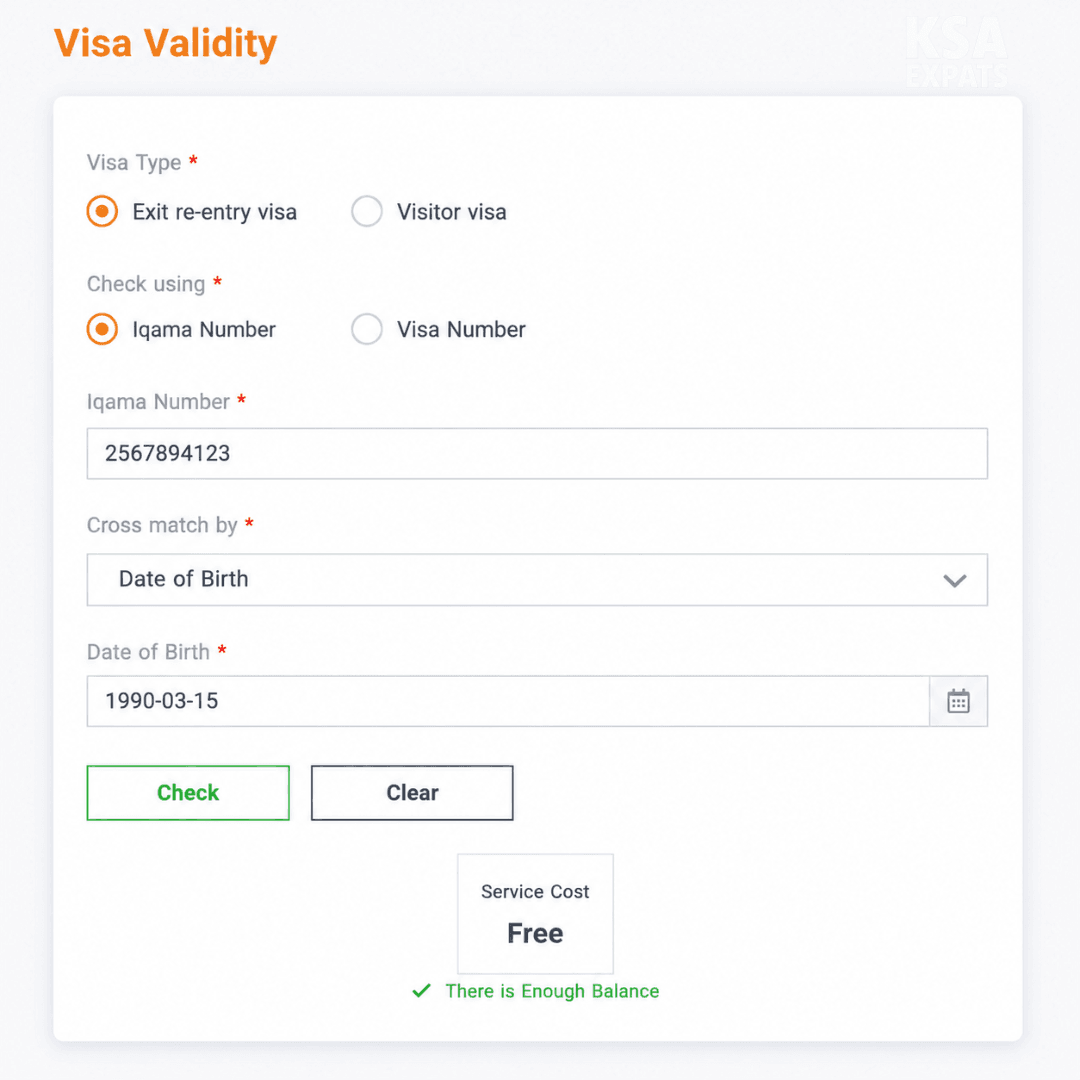 visa validity check muqeem