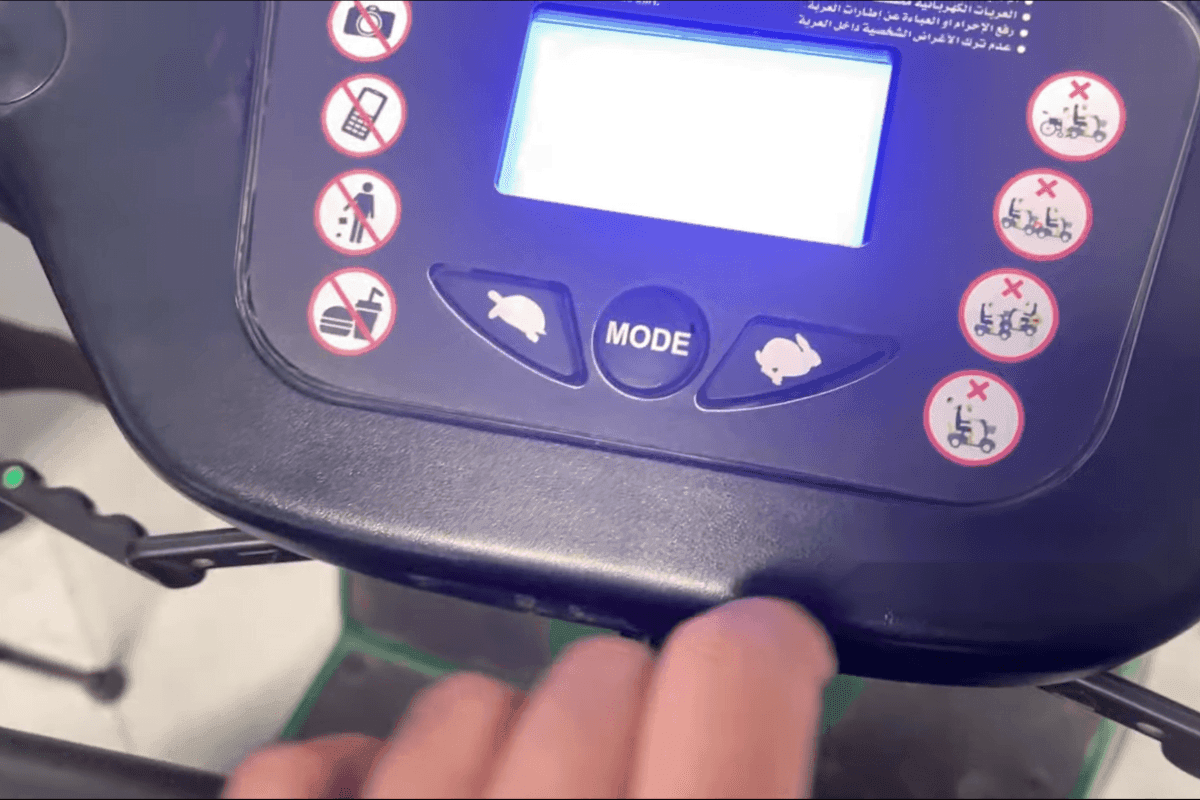 how to operate tanqool electric scooter at makkah
