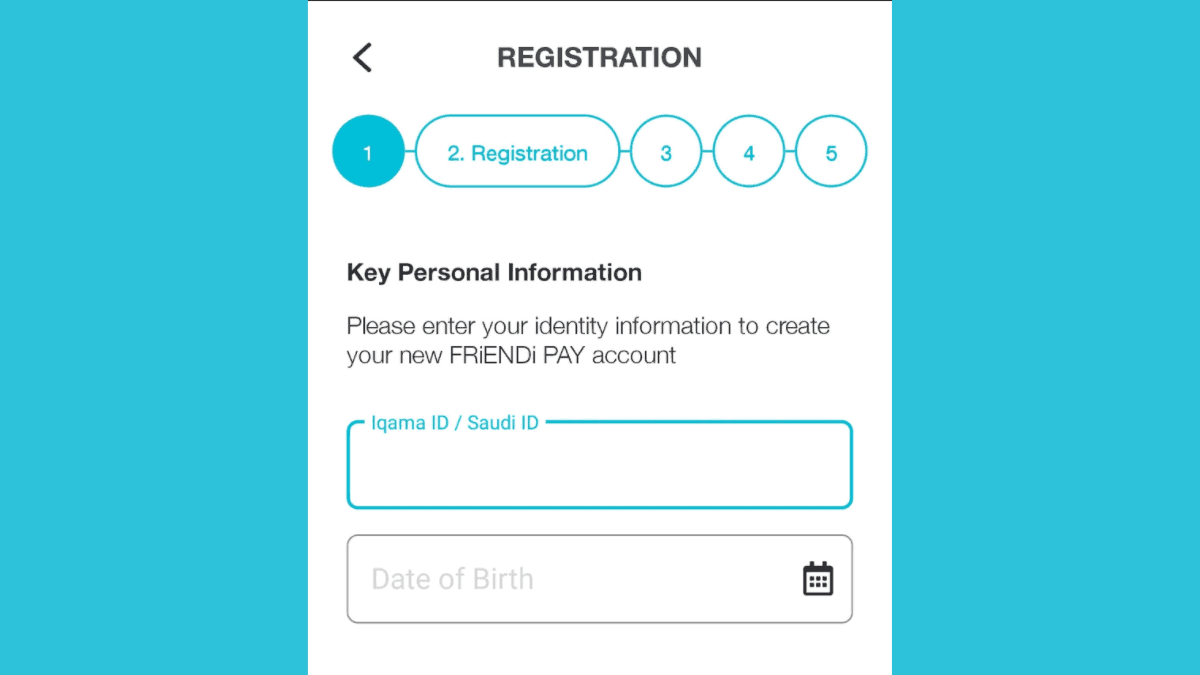Friendi Pay Registration