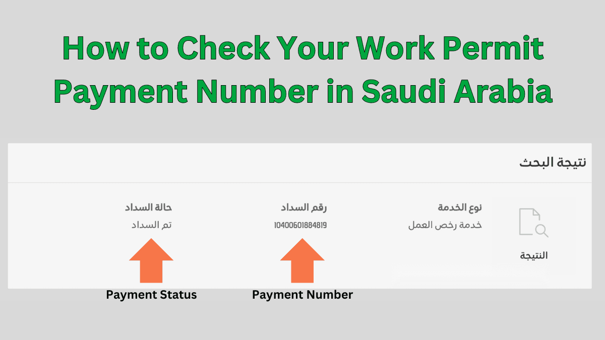 maktab amal number, work permit payment number, how to check