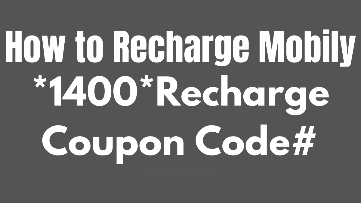 mobily prepaid recharge code, how to recharge Mobily